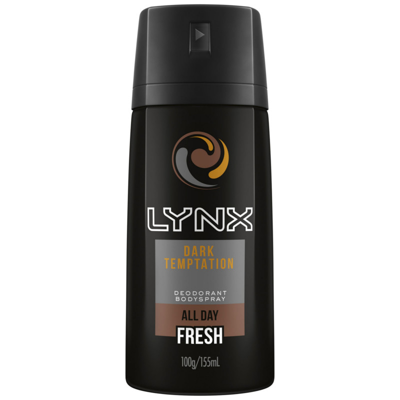 Lynx Dark Temptation All Day Fresh Deodorant Body Spray 150ml