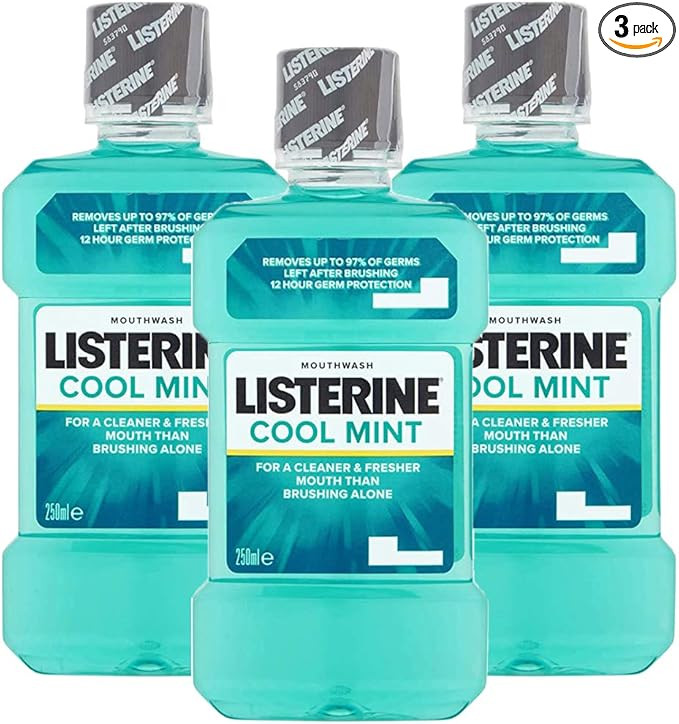 LISTERINE M/WASH COOL MINT - 250ML