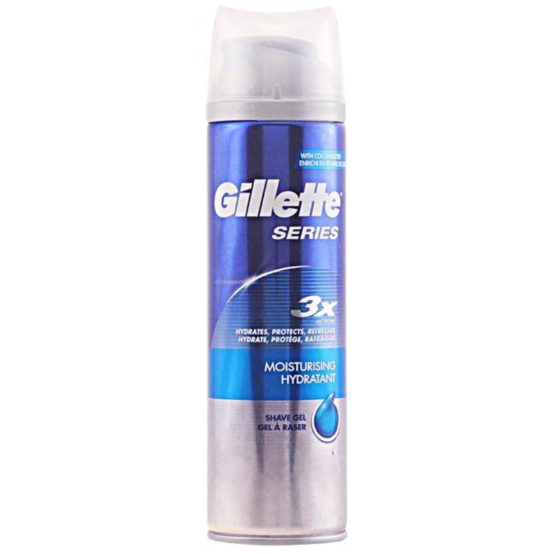 Gillette Series 3X Action Moisturising Shave Gel 200ml