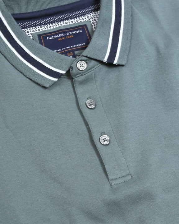 Tipped Collar Polo_2
