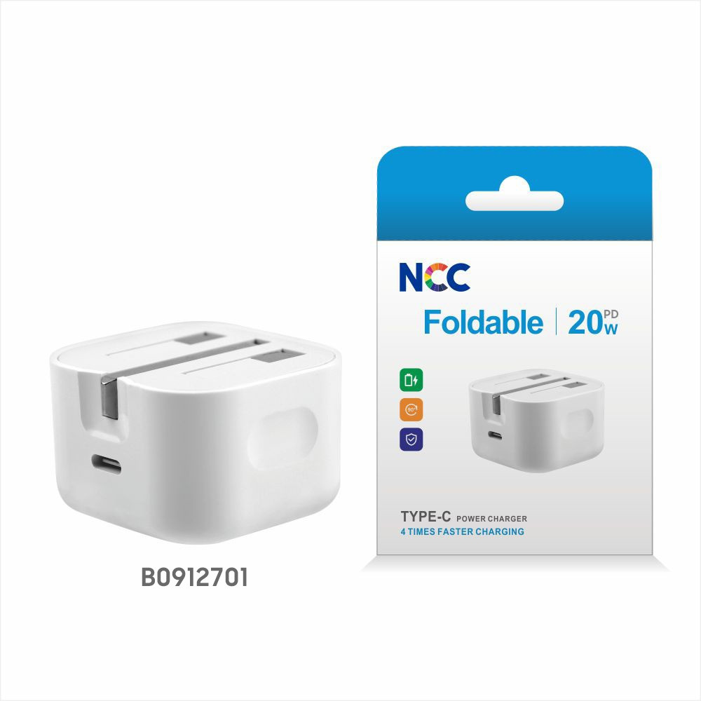 TYPE C - SINGLE - 20W FOLDABLE