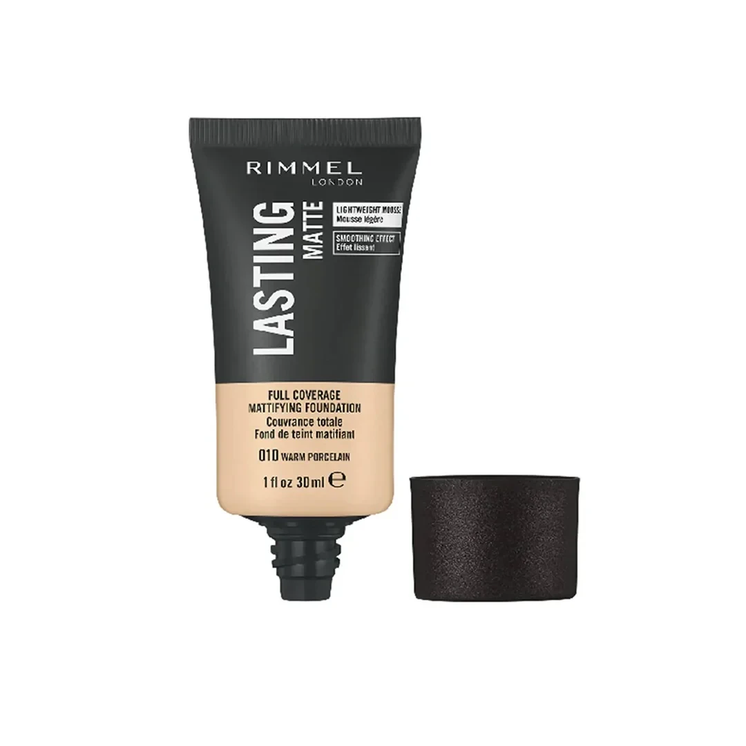 Rimmel London Lasting Matte Foundation 010 Warm Porcelain