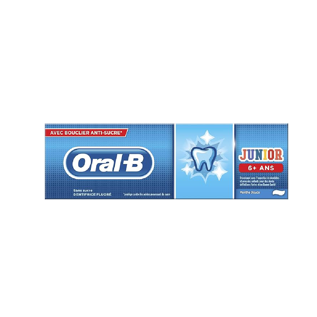 ORAL-B PASTE JUNIOR YEARS 6+ - 75ML