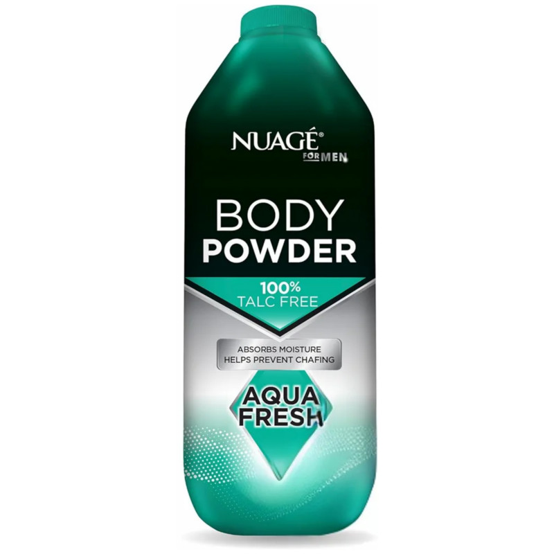 Nuage 100% Talc Free Aqua Fresh Body Powder For Men 250g