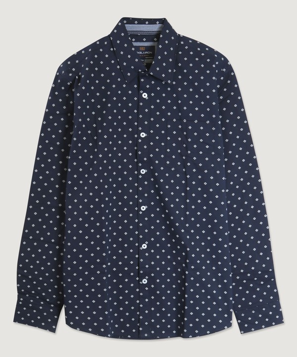 Dotted Diamonds Geo Shirt