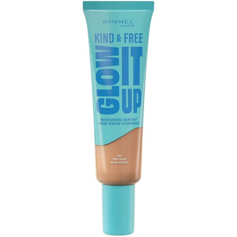 Rimmel Kind And Free Glow It Up Moisturising Skin Tint 30ml - 203 TRUE BEIGE