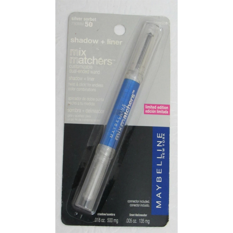 Maybelline Mix Matcher Shadow+Liner - 50 SILVER SORBET