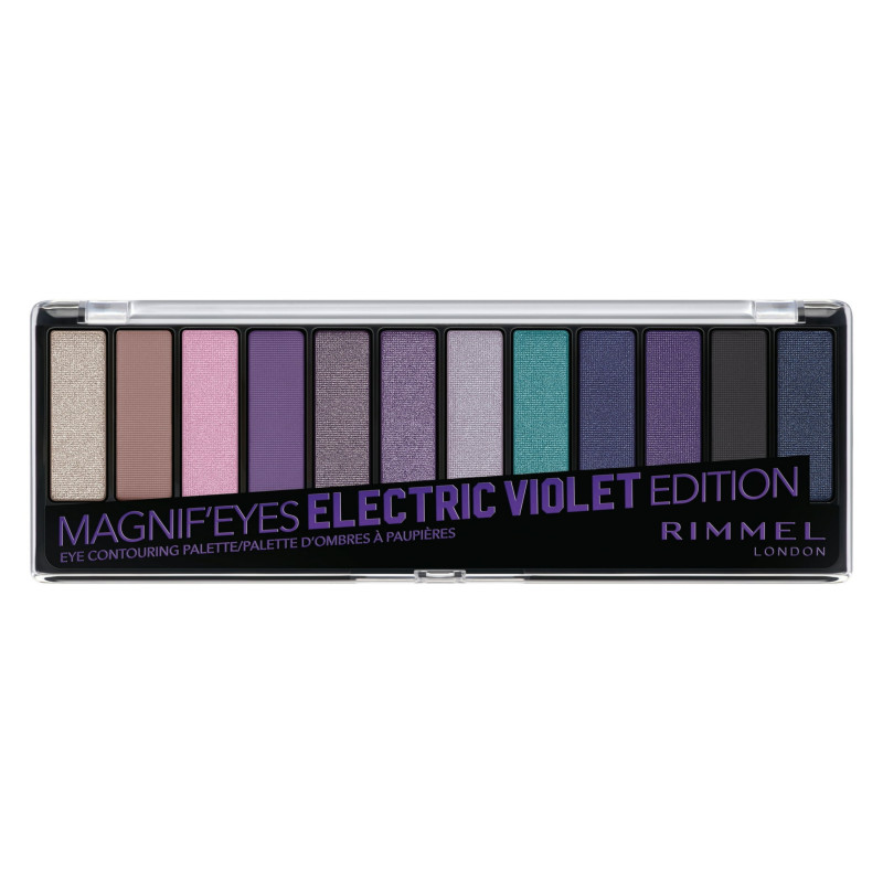 Rimmel London Magnif'Eyes Eyeshadow Palette - 008 ELECTRIC VIOLET EDITION