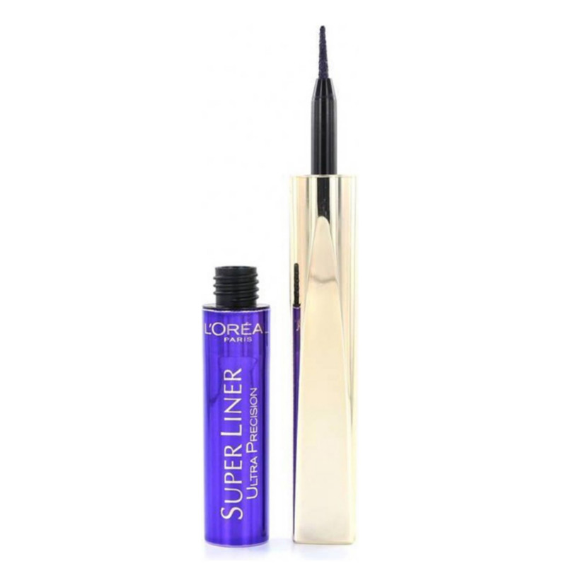L'Oreal SuperLiner Ultra Precision Eyeliner Midnight Purple - PURPLE BLACK