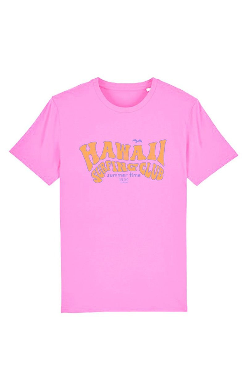 Hawaii Surfing Club Printed T-Shirt