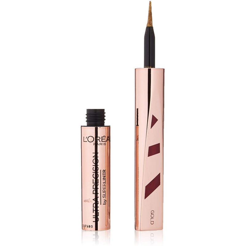 L'Oreal SuperLiner Ultra Precision Merry Metals Eyeliner - 03 Gold