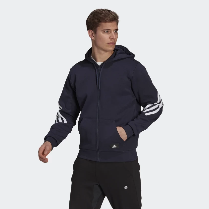 Men’s Adidas ‘Future Icon 3S’ full zip hoodie