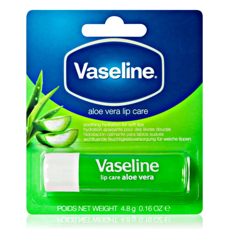 Vaseline Lip Care Soothing and Hydrating Aloe Vera Lip Balm 4.8g