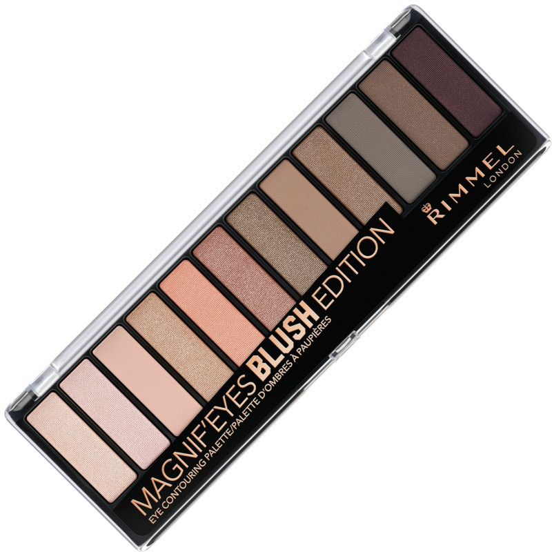 Rimmel London Magnif'Eyes Eye Contouring Palette - 002 BLUSH EDITION (14.2g)