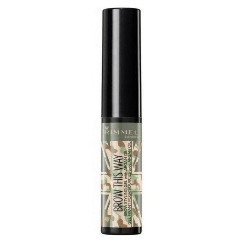 Rimmel London Brow This Way Brow Styling Gel - 004 CLEAR (Green Case)