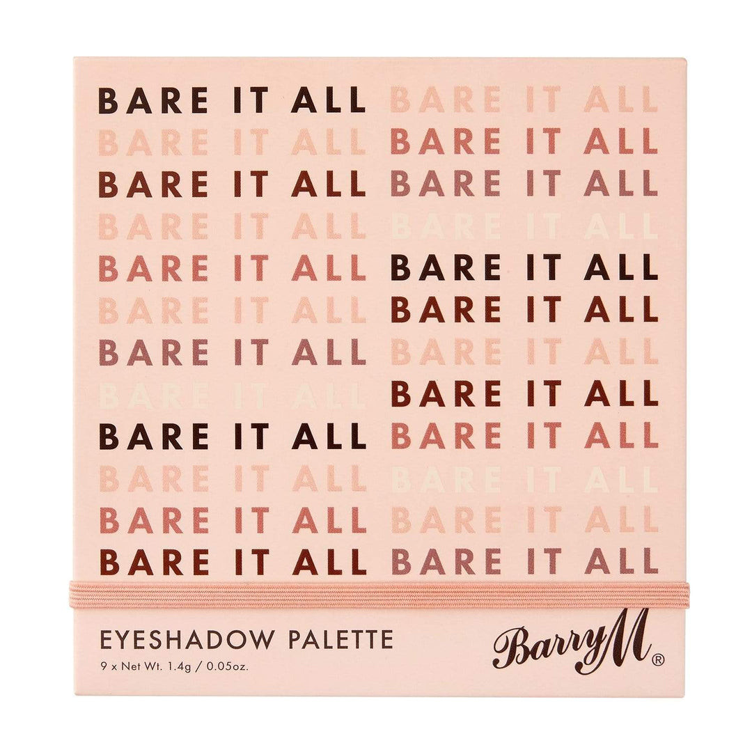 Barry M Eyeshadow Palette - BARE IT ALL