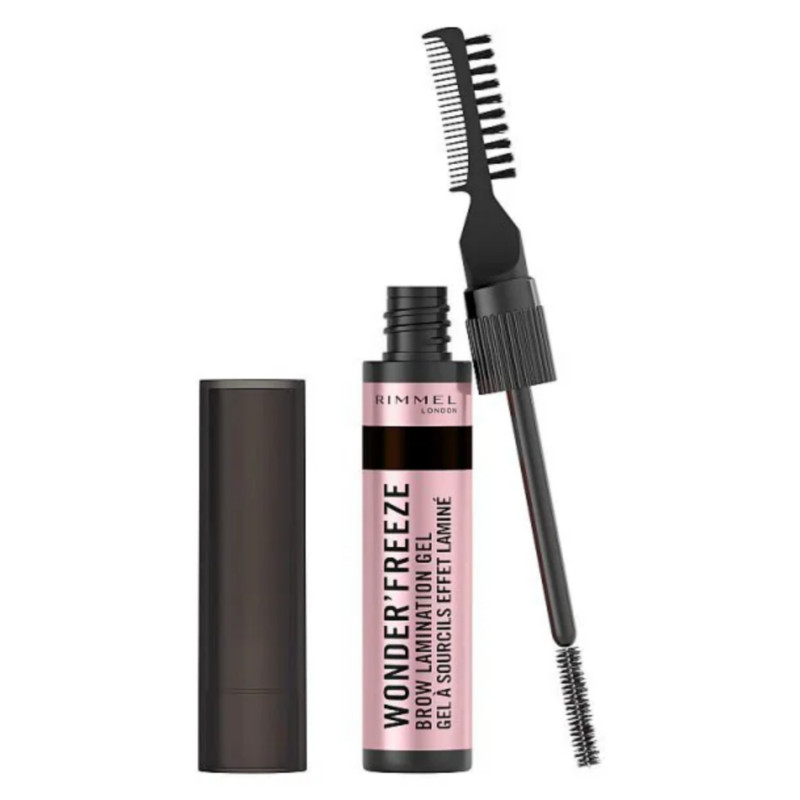 Rimmel Wonder'Freeze Brow Lamination Gel - 004 DEEP BROWN