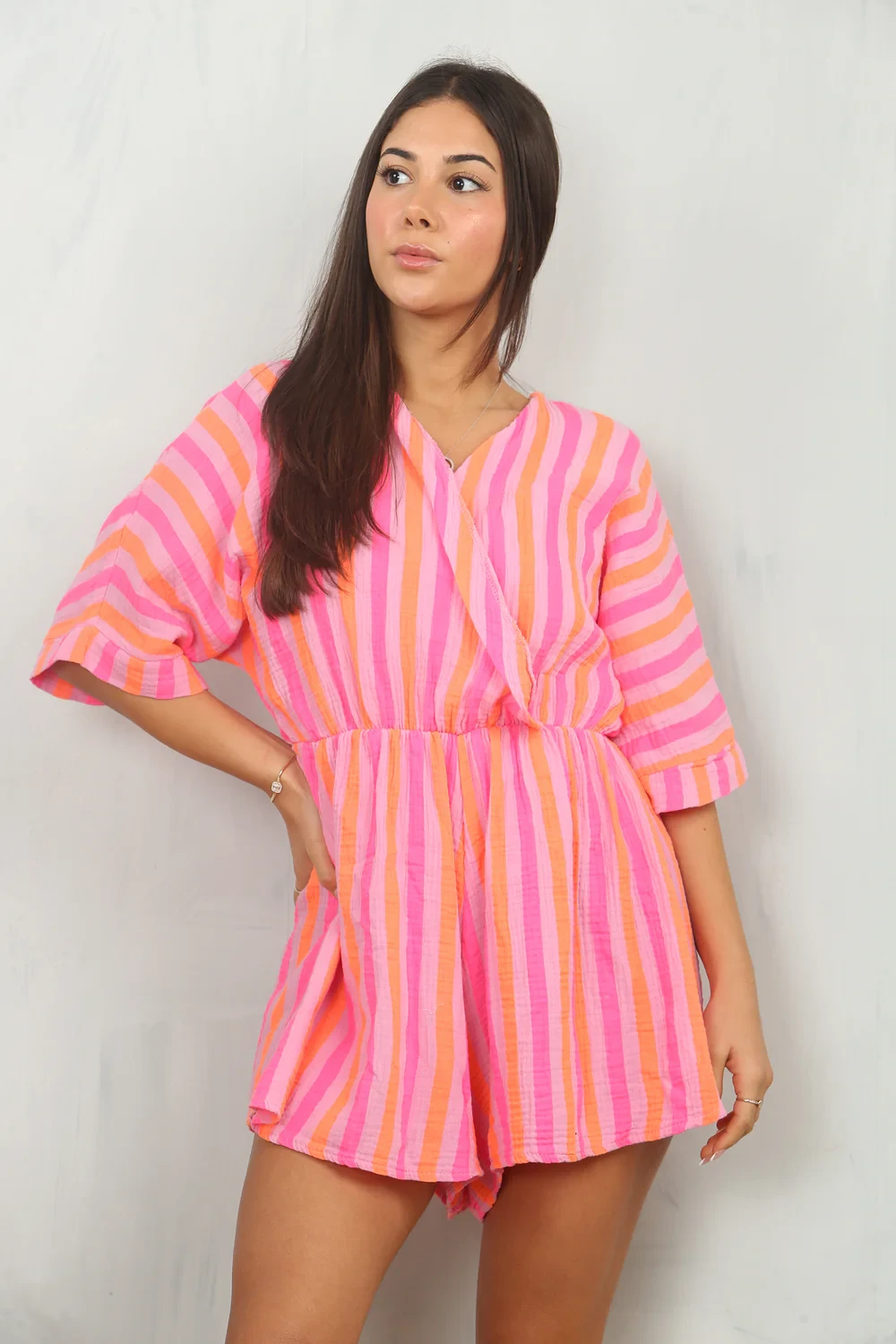 CHEESE CLOTH PLAYSUIT