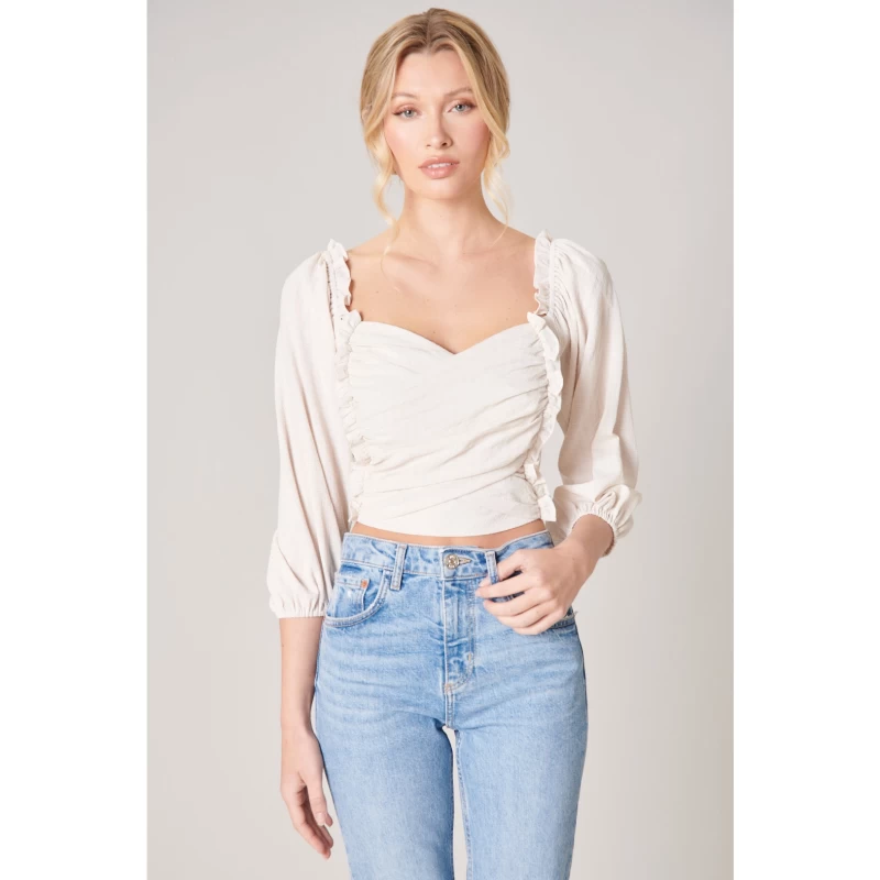 Evermore Sweetheart Crossover Top