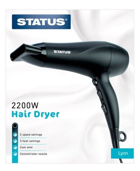 STAUS HAIR DRYER - 2200W