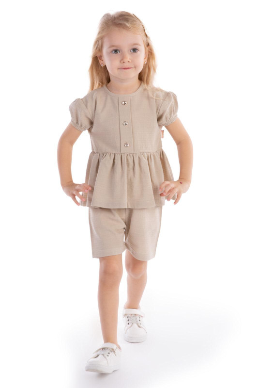 Baby Girls 2pc Layered Summer Short Set (9-24M)