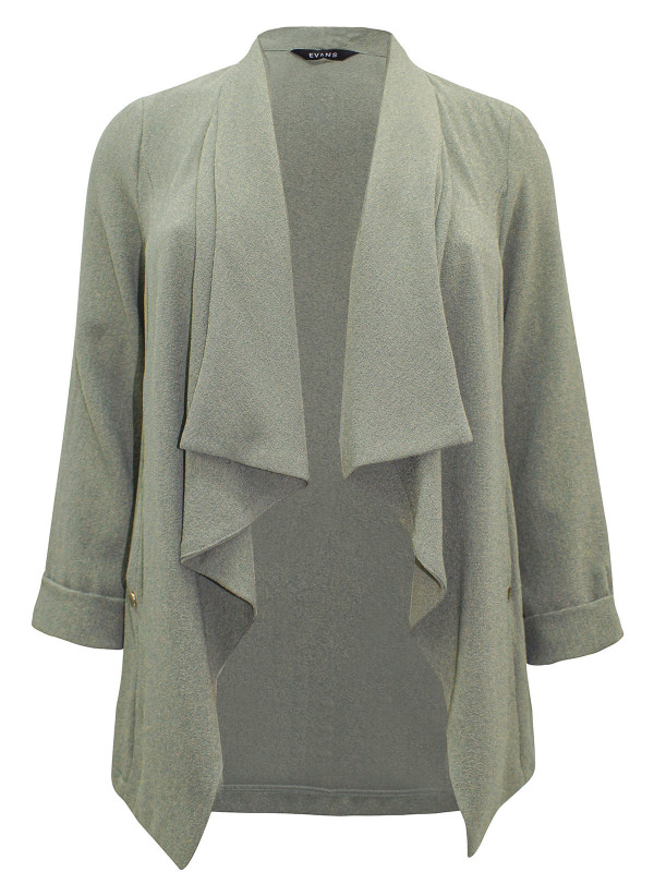 Open Front Waterfall Jacket