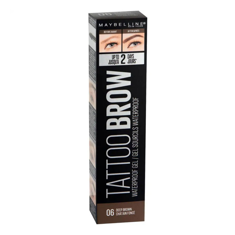 Maybelline Tattoo Brow Waterproof Gel - 06 DEEP BROWN