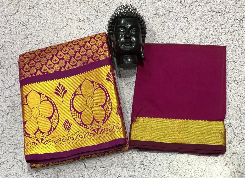 SILK PAVADAI MATERIAL