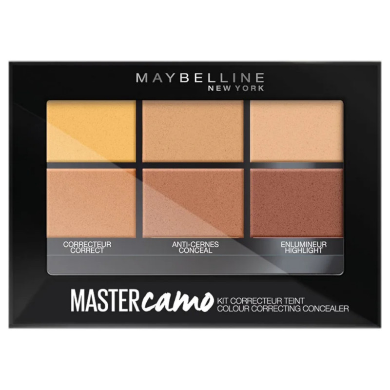 Maybelline Master Camo Colour Correcting Concealer Kit - 02 MEDIUM