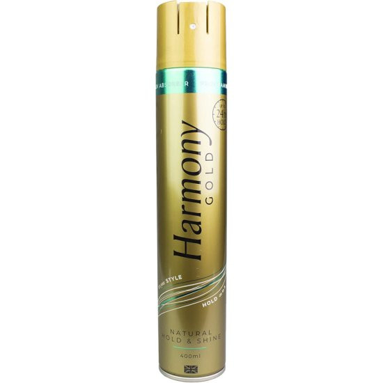 HARMONY GOLD NATURAL HOLD H/S - 400ML