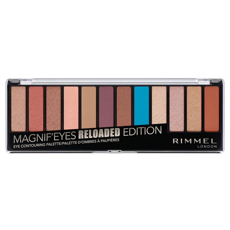Rimmel London Magnif'Eyes Eye Contouring Palette - 012 RELOADED EDITION (14.2g)