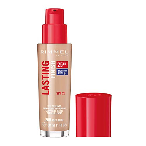 Rimmel Lasting Finish 25Hr Foundation With Comfort Serum - 400 NATURAL BEIGE