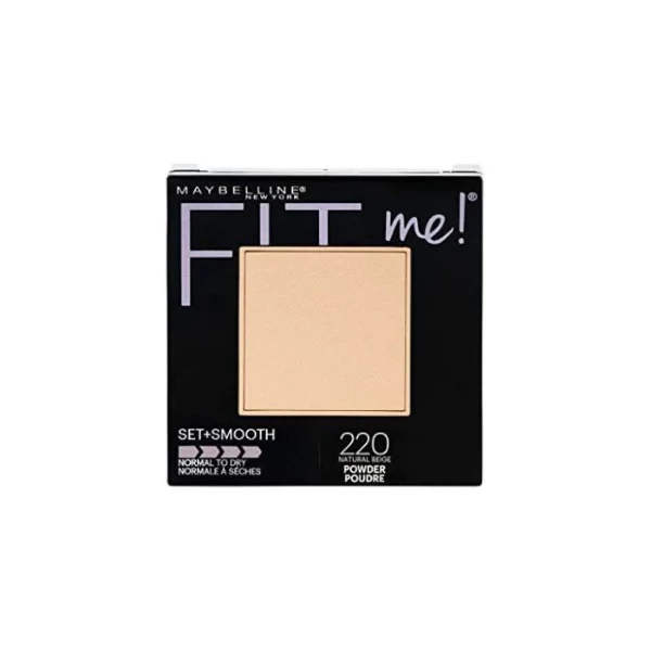 Maybelline Fit Me Set + Smooth Powder Foundation - 220 Natural Beige