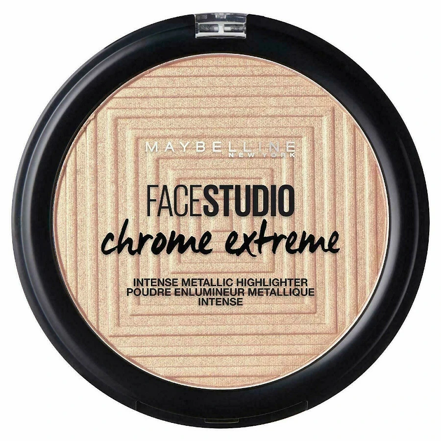 Maybelline Face Studio Chrome Extreme Metallic Highlighter - 300 SANDSTONE