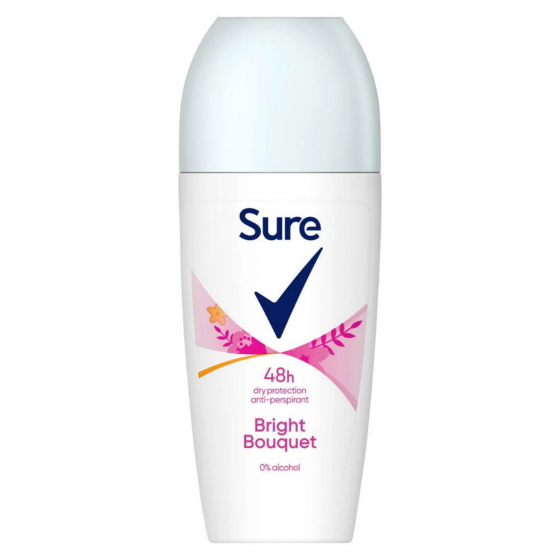 Sure Bright Bouquet 48Hr Dry Protection Anti-Perspirant Deodorant Roll On 50ml