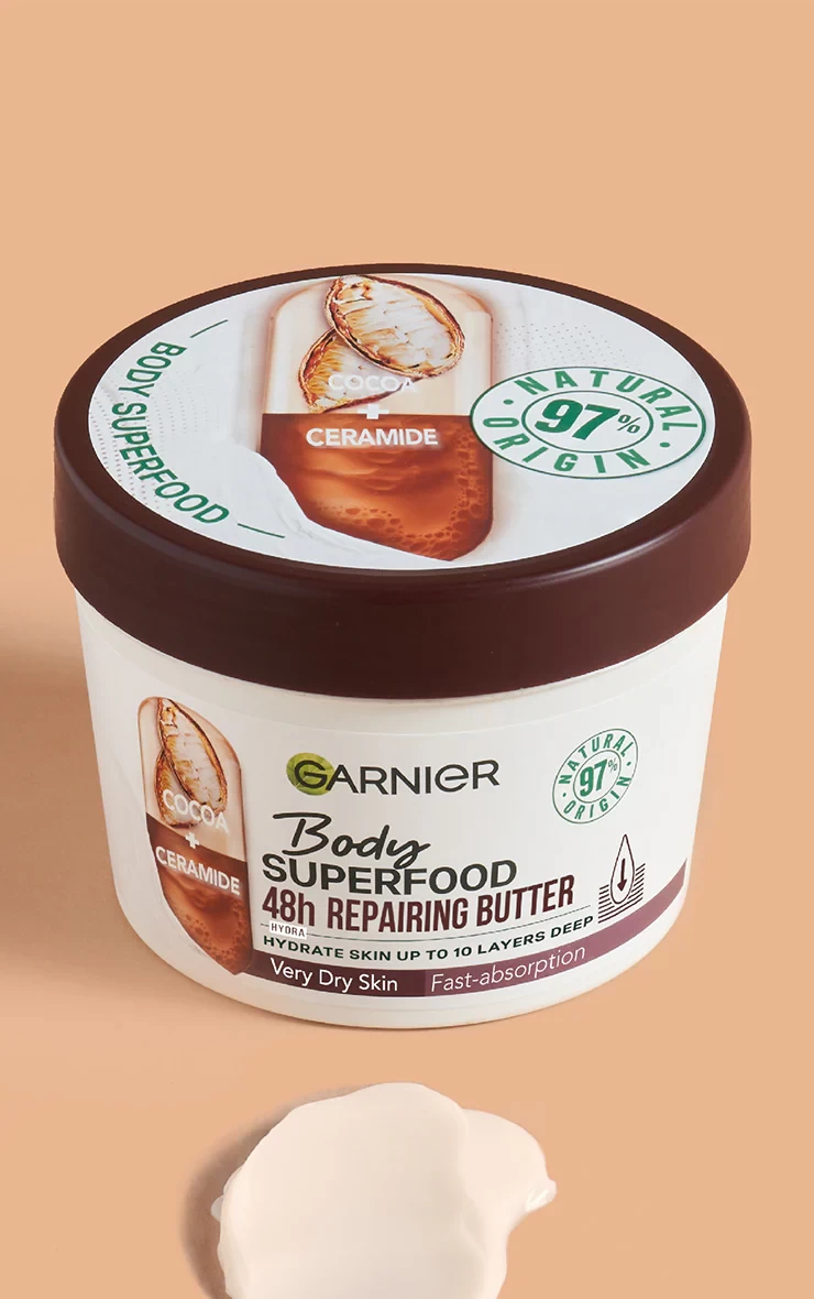 Garnier Body Superfood Cocoa & Ceramide Vegan Repairing Body Butter 380ml