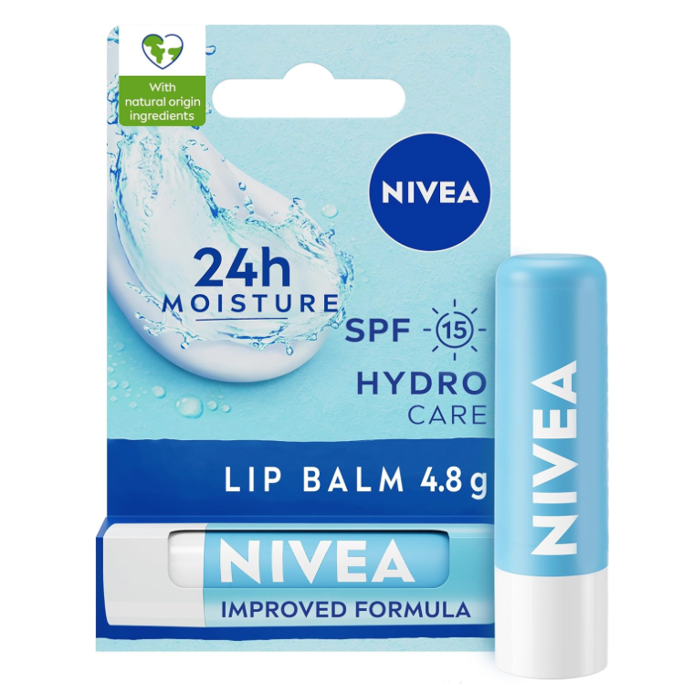 Nivea Hydro Care Lip Balm SPF15 4.8g