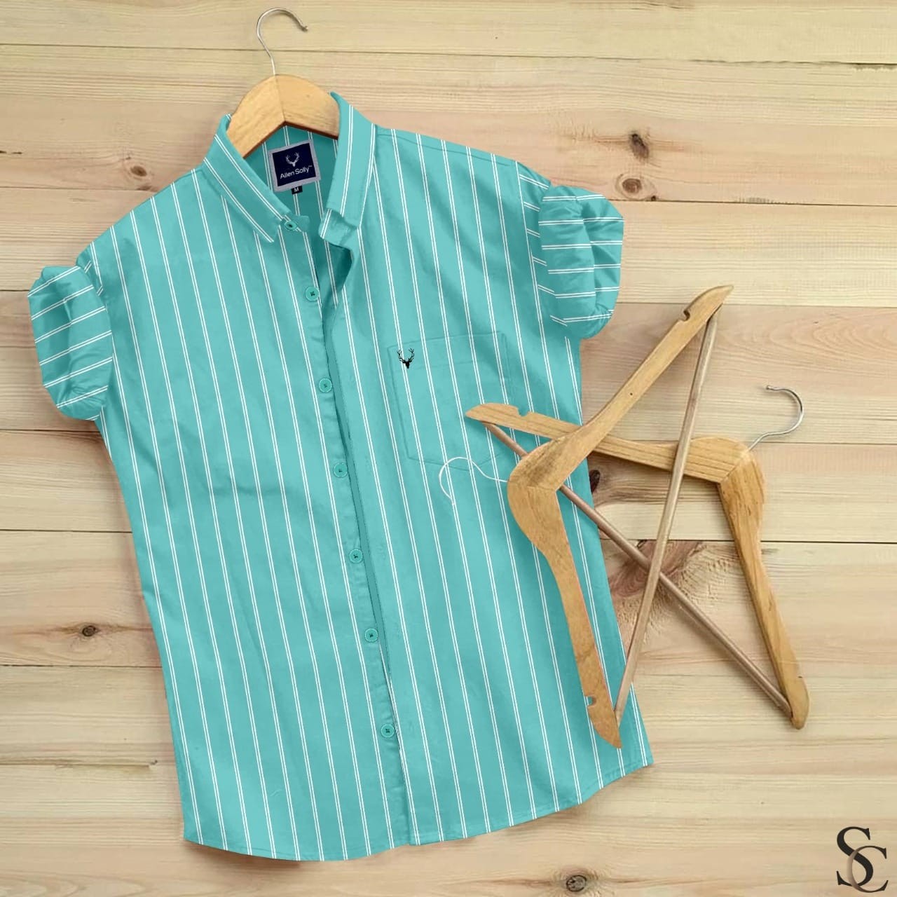 BRAND ALLEN SOLLY FULL SLEEVE LINING SHIRT