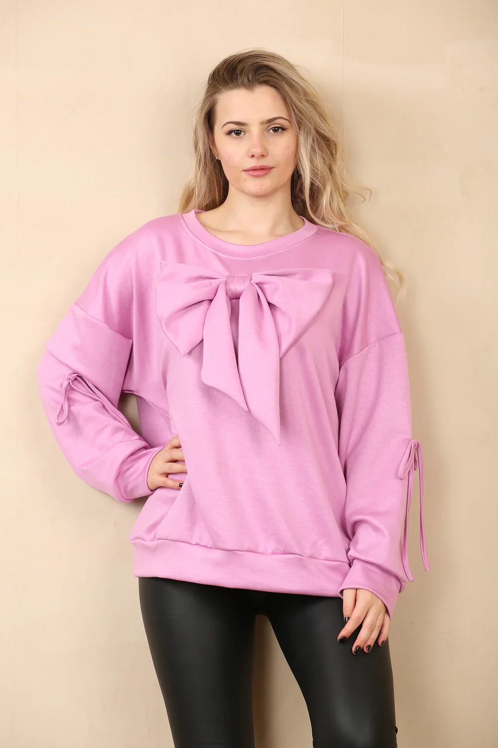 DETAIL BOW SWEAT