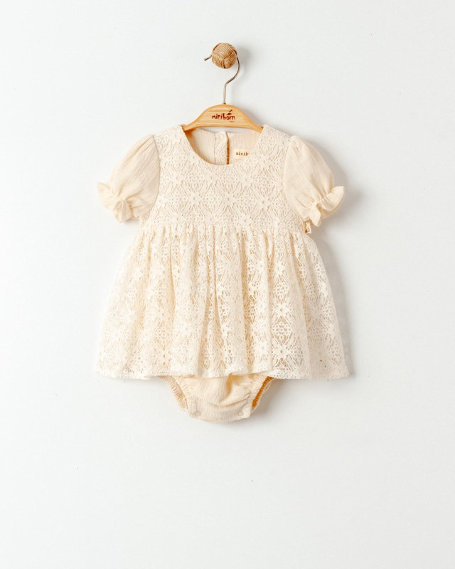Baby Girls Lace Spanish Romper Dress (3-18M)