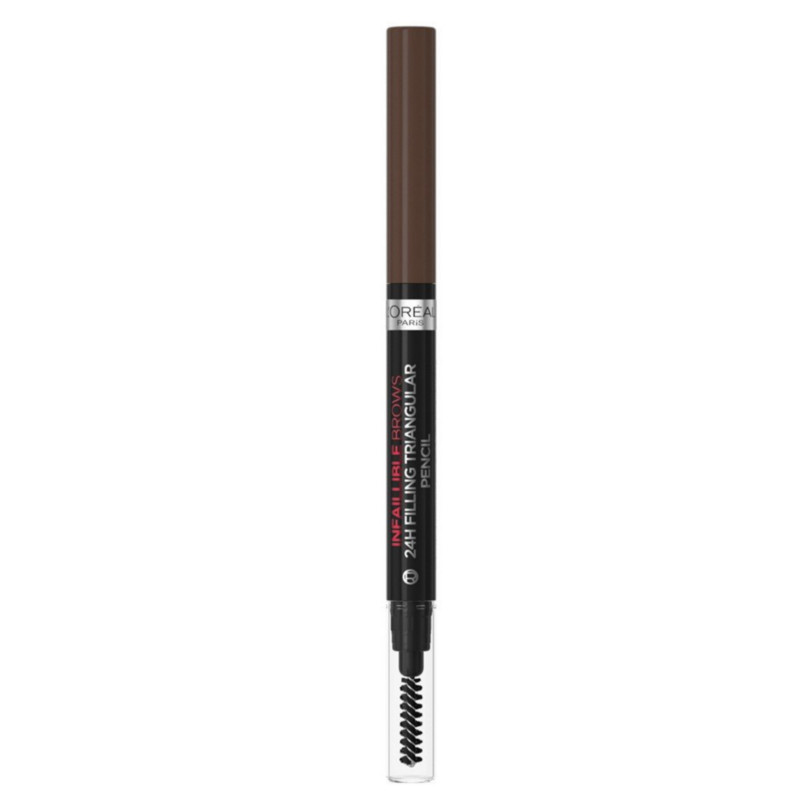 L'Oreal Paris Infallible Eyebrow 24H Filling Triangular Pencil - 3.0 BRUNETTE