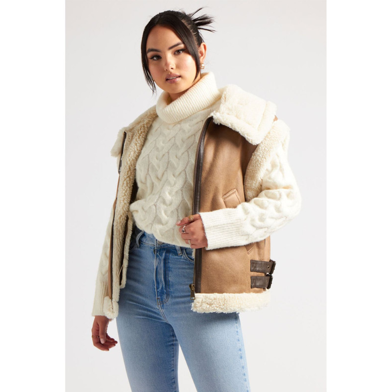 BONDED AVIATOR GILET