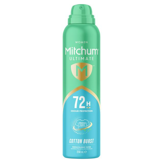 Mitchum Women Ultimate Cotton Burst Antiperspirant & Deodorant 250ml