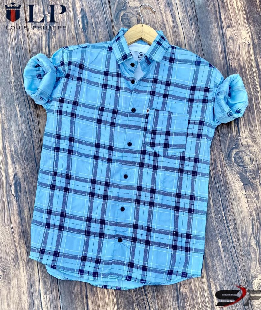 BRAND L.P CHECK SHIRT