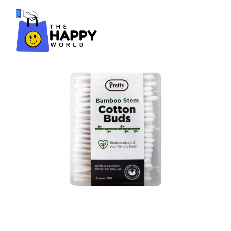 COTTON BUDS BAMBOO STEM SQUARE - 200S