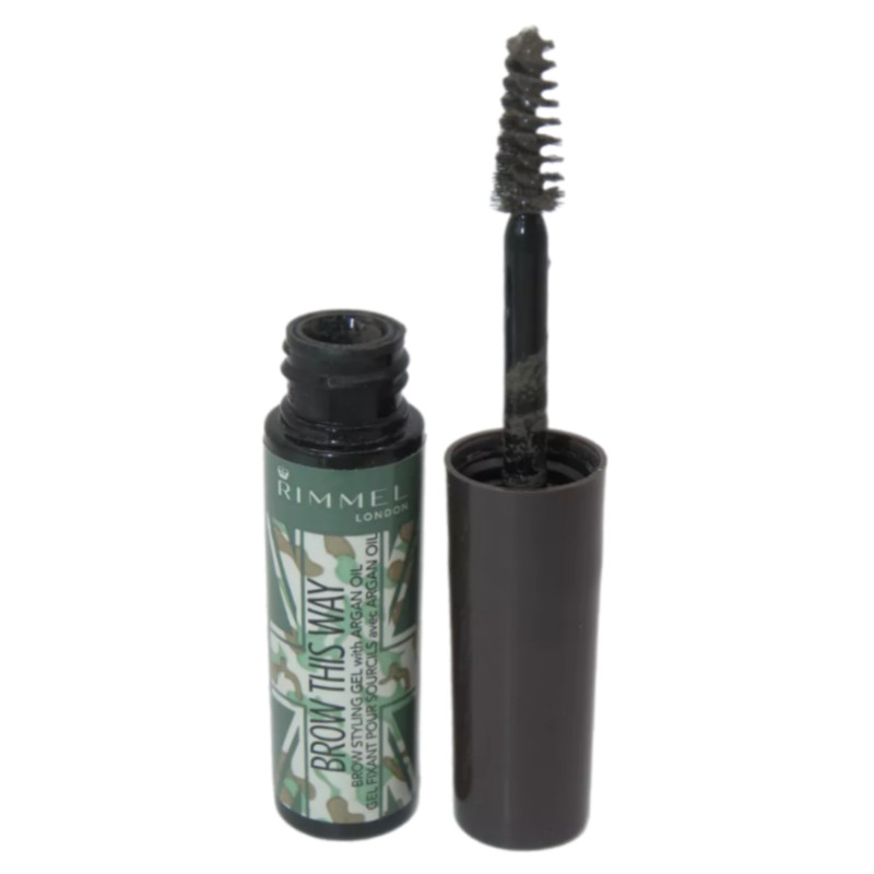 Rimmel London Brow This Way Brow Styling Gel - 003 DARK BROWN COLOUR