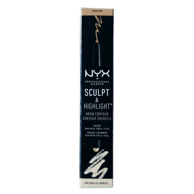 NYX Professional Makeup Sculpt & Highlight Brow Contour - 01 BLONDE