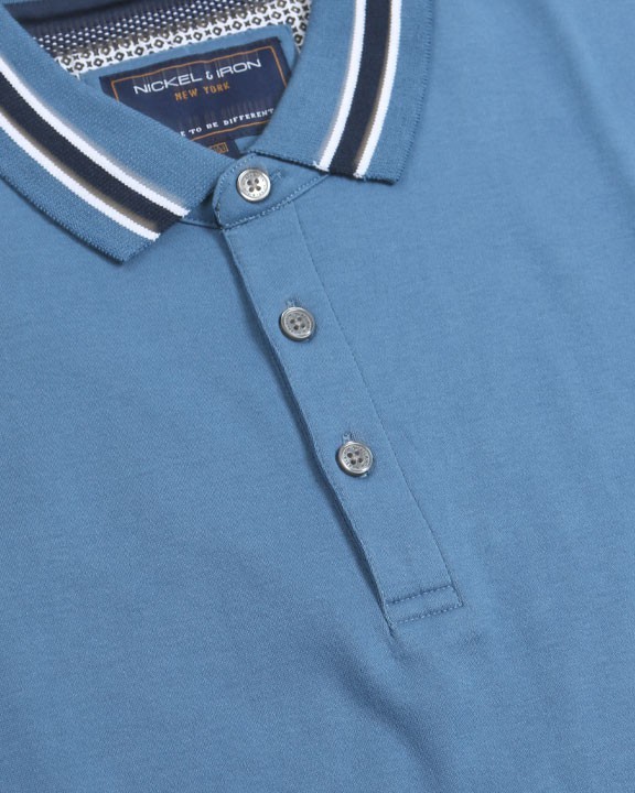 Tipped Collar Polo
