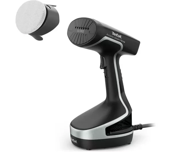 TEFAL Access Steam Force DT8270G0 Clothes Steamer - Black & Silver