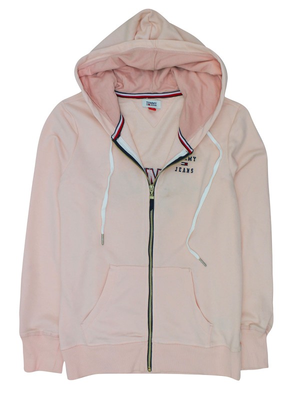 Cotton Rich Zip Up Hoodie